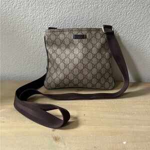 Gucci Ophidia Messenger leather Shoulder Bag